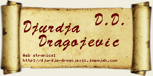 Đurđa Dragojević vizit kartica